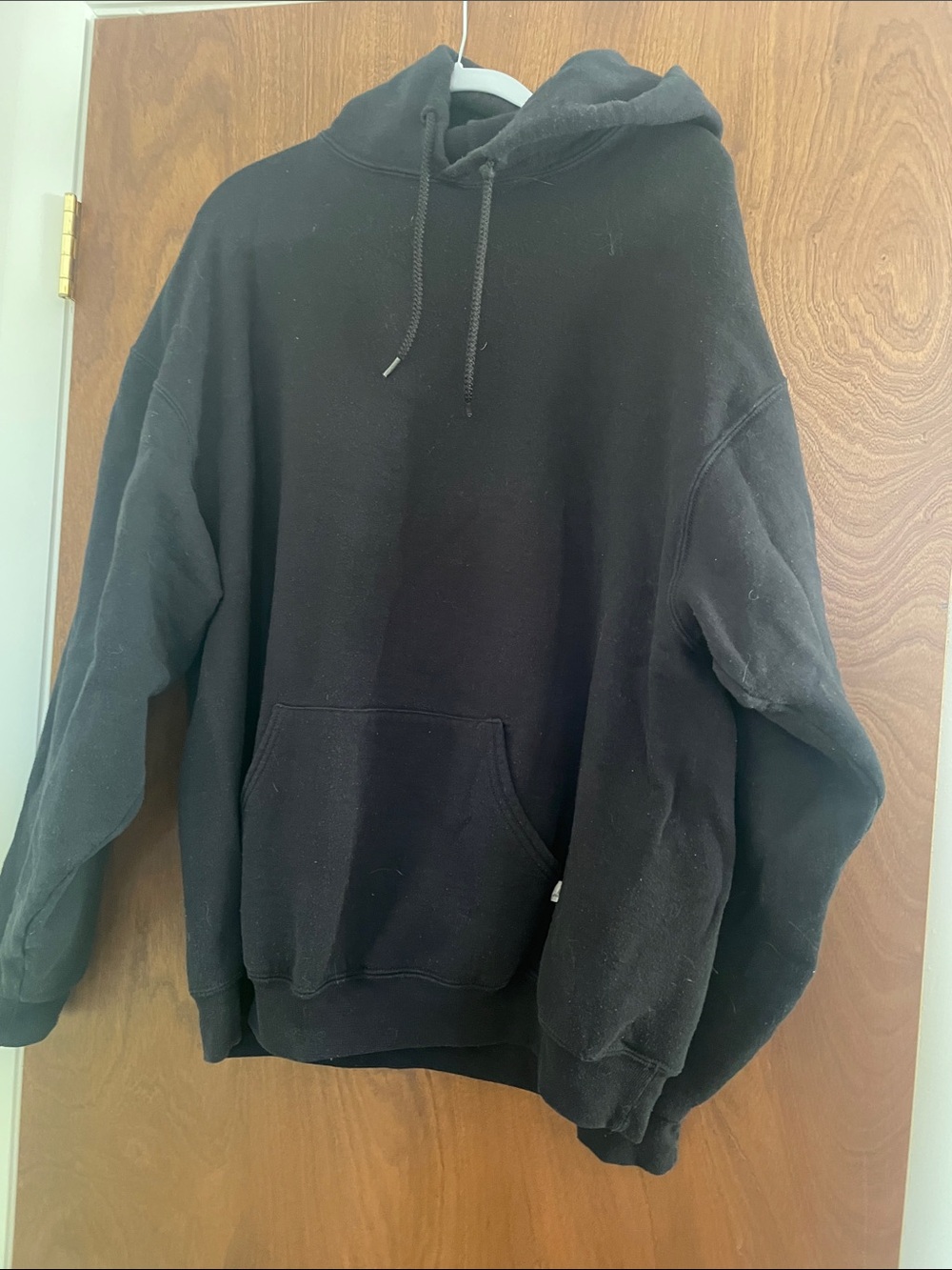 Russell Athletic Black Men's Hooded Pullover Sweatshirt